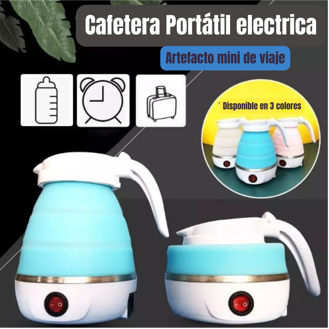 Cafetera Plegable Tetera Jarra Eléctrica