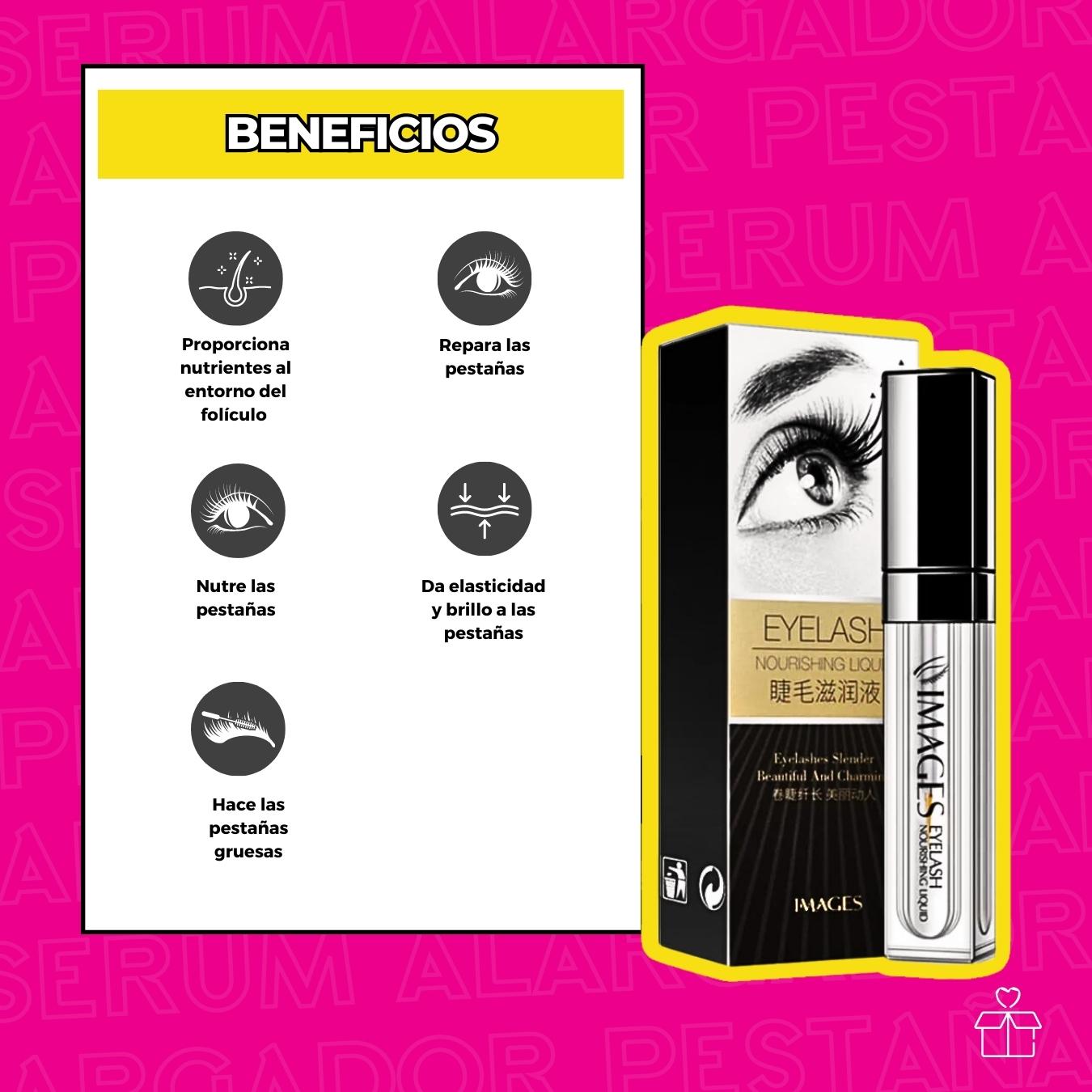 Serum Alargador Fortalecedor Pestañas Largas Images OnlyShop Mexico