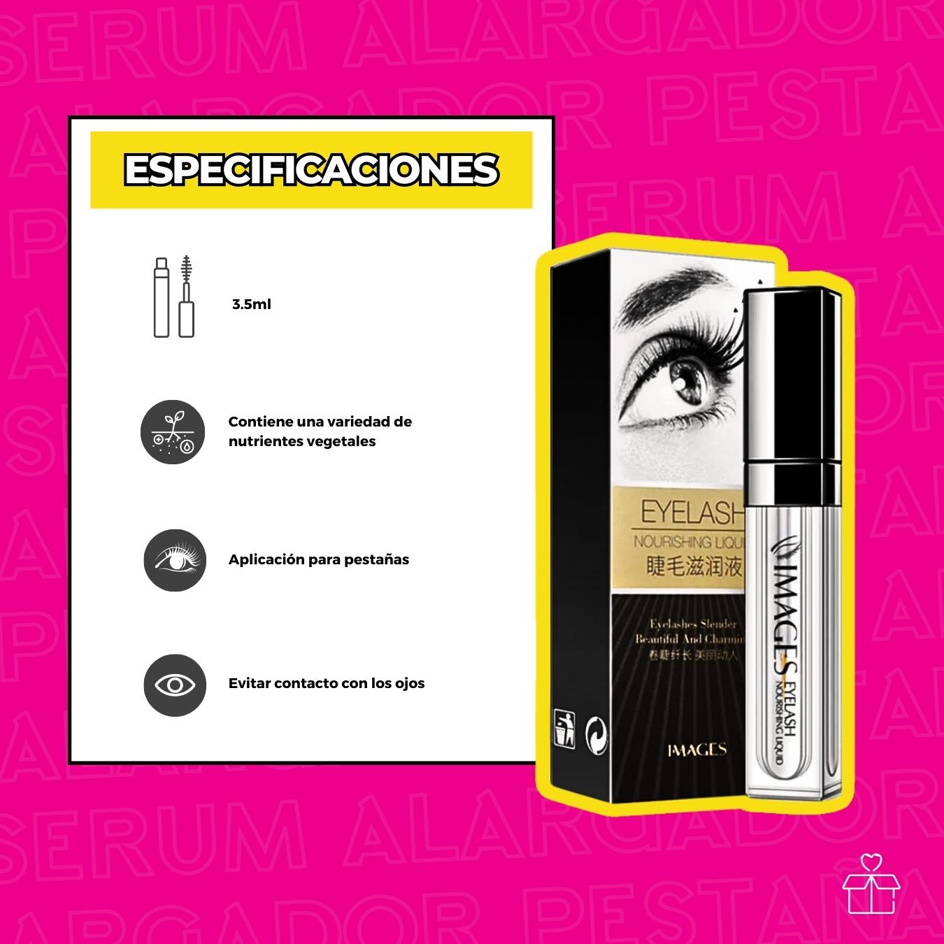 Serum Alargador Fortalecedor Pestañas Largas Images OnlyShop Mexico